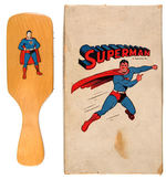 "SUPERMAN" BOXED BRUSH SET.