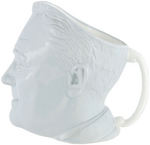 FRANKLIN D. ROOSEVELT HIGHLY DETAILED PORTRAIT PITCHER BY MINTON'S ENGLAND.