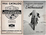 HARLEY-DAVIDSON BROCHURE/PUBLICATION TRIO.