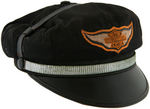 "HARLEY-DAVIDSON MOTORCYCLES" HAT WITH CHIN STRAP.
