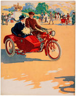 "INDIAN MOTOCYCLE 1916" BROCHURE.