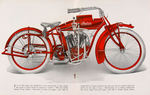 "INDIAN MOTOCYCLE 1916" BROCHURE.