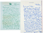 GINGER ROGERS PERSONAL LETTER LOT.