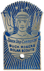 BUCK ROGERS COMPLETE SET OF 1936 CLUB BADGES PLUS RARE VARIETY.