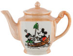 MICKEY & MINNIE MOUSE BOXED CHINA TEA SET.