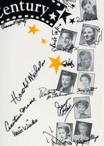 "FILM STARS OF THE 20th CENTURY" MULTI-SIGNED LIMITED EDITION LITHOGRAPH.