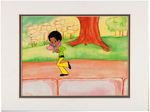 "THE JACKSON 5IVE" ANIMATION CEL FEATURING MICHAEL JACKSON.