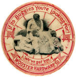 BLACK MOTHER INSPECTS CHILDREN FOR LICE ON "BUGGIES" POCKET MIRROR.