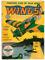 "WINGS COMICS" COMPLETE SET #1-124.