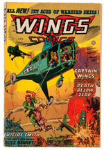 "WINGS COMICS" COMPLETE SET #1-124.