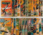 "WINGS COMICS" COMPLETE SET #1-124.