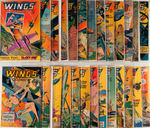 "WINGS COMICS" COMPLETE SET #1-124.