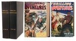 "THRILLING ADVENTURES" HARDCOVER FULL YEAR BOUND COLLECTION LOT.