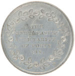 LEWIS CASS DeWITT 1848-1 RE-STRIKE MEDAL FROM 1860.