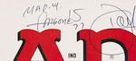 “MAD MAGAZINE WITH 21 MAGAZINE STAFF SIGNATURES.