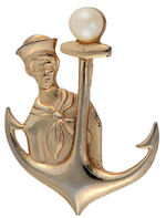 REMEMBER PEARL HARBOR NAVY HEAVY METAL PIN.