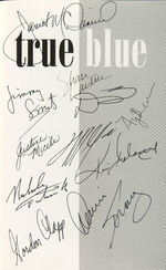 "NYPD BLUE" CAST-SIGNED "TRUE BLUE" HARDCOVER.