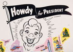 “BURRY’S HOWDY DOODY COOKIES” PREMIUM PUZZLE MAP AND STORE SIGN.