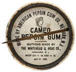 "GRIFFITH/P. CHICAGO" BUTTON FOR HALL OF FAME MEMBER FROM CAMEO PEPSIN GUM SET.