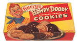 BURRY’S HOWDY DOODY COOKIES” BOX WITH CLARABELL CUT-OUT.