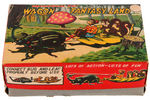 "WAGON FANTASY LAND" BOXED TPS WIND-UP.