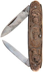 "ROOSEVELT" WELL MADE POCKET KNIFE CIRCA 1904.