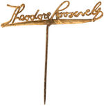 THEODORE ROOSEVELT FOUR STICKPINS FROM 1904.