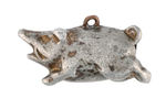 PROBABLE SEYMOUR CHARM FROM 1868 WITH "GRANT OUR NEXT PRESIDENT" PHOTO 'IN A PIG'S ASS.'