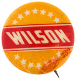 "WILSON" RARE NAME BUTTON UNLISTED IN HAKE.