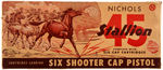 NICHOLS "STALLION 45" BOXED CAP GUN.