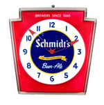 "SCHMIDT'S OF PHILADELPHIA BEER-ALE" CLOCK.