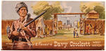 "WALT DISNEY'S DAVY CROCKETT" BOXED WATCH SET.