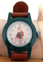 "WALT DISNEY'S DAVY CROCKETT" BOXED WATCH SET.