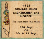 "DONALD DUCK DUCKY DUBBLE" PRIZE LOT.