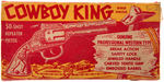 "COWBOY KING" BOXED CAP GUN.