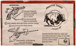 "SHOOTIN' SHELL FANNER CAP PISTOL" BOXED SET.