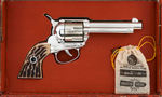 "SHOOTIN' SHELL FANNER CAP PISTOL" BOXED SET.