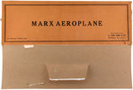 "MARX AEROPLANE" BOXED WIND-UP TWA PASSENGER AIRPLANE.