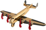 "MARX AEROPLANE" BOXED WIND-UP TWA PASSENGER AIRPLANE.