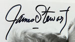 JAMES STEWART & DORIS DAY SIGNED "THE MAN WHO KNEW TOO MUCH" SIGNED PHOTO.