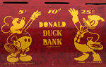 "DONALD DUCK BANK."