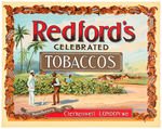 "REDFORD'S CELEBRATED TOBACCOS" STORE SIGN.