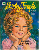 SHIRLEY TEMPLE BLACK SIGNED "SHIRLEY TEMPLE PAPER DOLL BOOK."