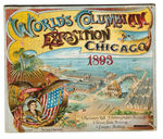 "WORLD'S COLUMBIAN EXPOSITION CHICAGO 1983" POP-UP FOLDER W/ CHOICE GRAPHICS.