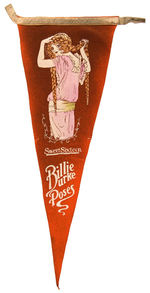 STAGE PERFORMER BILLIE BURKE/WIZARD OF OZ STAR "BILLIE BURKE  POSES" PENNANT GROUP.