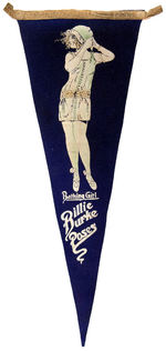 STAGE PERFORMER BILLIE BURKE/WIZARD OF OZ STAR "BILLIE BURKE  POSES" PENNANT GROUP.