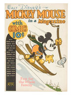 "MICKEY MOUSE MAGAZINE" VOLUME 2, NO. 4 JANUARY 1937.