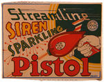 MARX BOXED "STREAMLINE SIREN SPARKLING PISTOL."