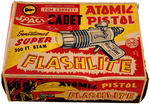 "TOM CORBETT SPACE CADET ATOMIC PISTOL/FLASHLITE" BOXED.