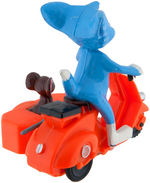 "TOM AND JERRY SCOOTER" BOXED MARX FRICTION TOY.